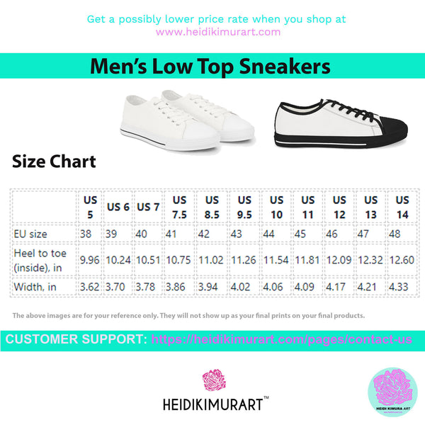 Red Leopard Print Men's Sneakers, Leopard Animal Print Best Men's Low Top Sneakers Running Shoes