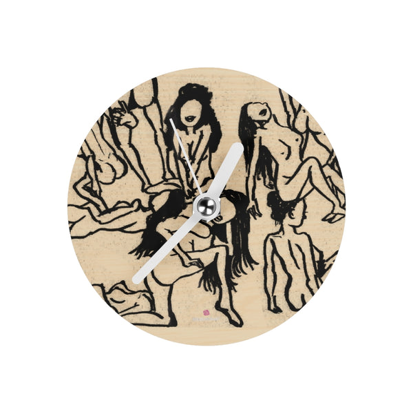 Nude Art Fun Wall Clocks
