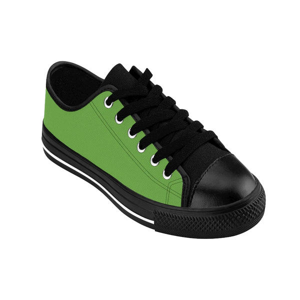 Light Green Color Women's Sneakers, Lightweight Low Tops Tennis Running Casual Shoes For Women