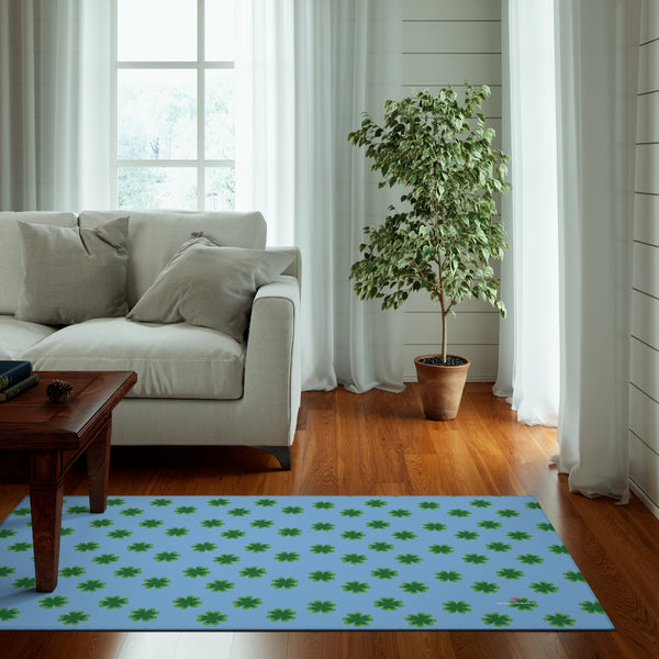 Blue Green Clover Dornier Rug