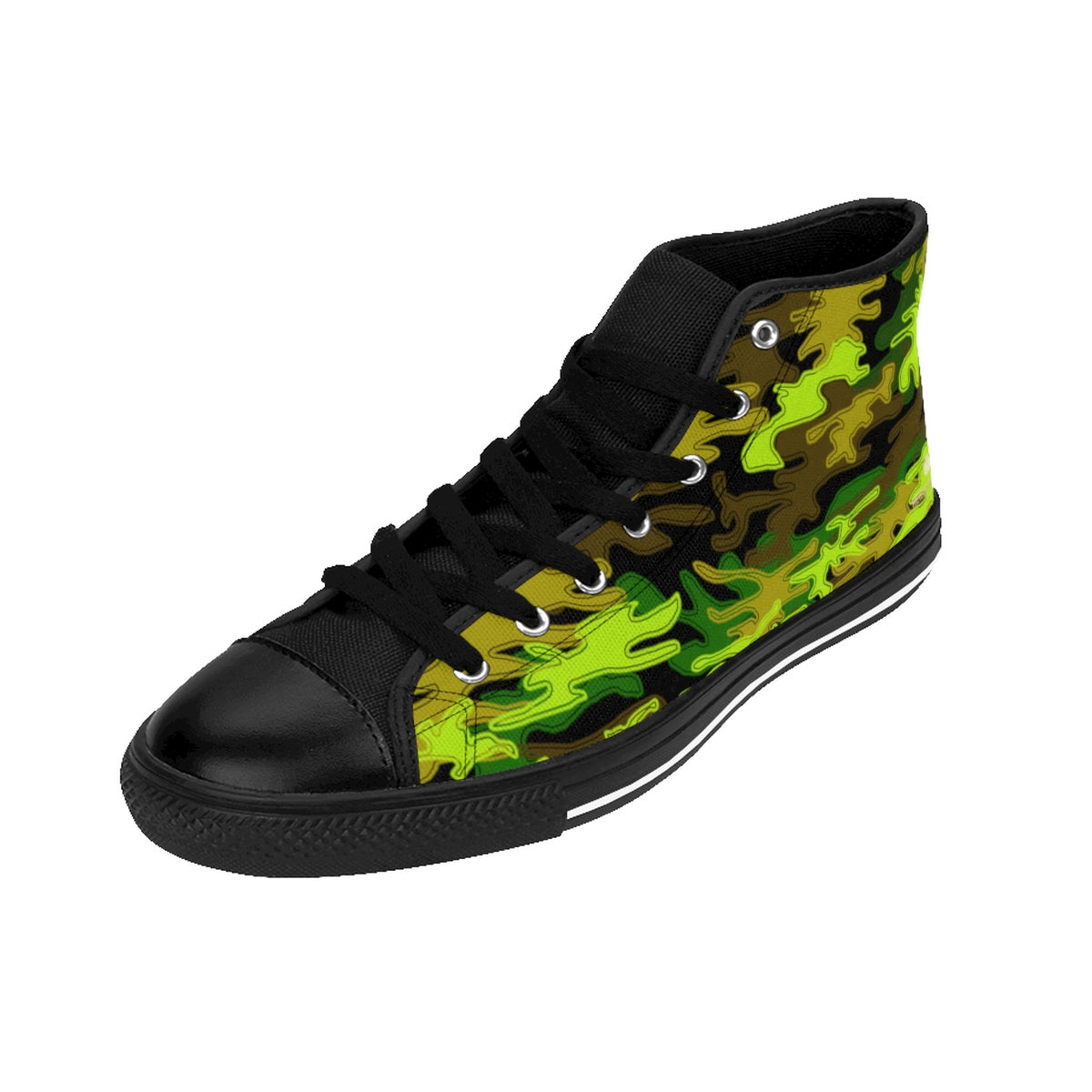 Nike Men\'s Camouflage High-Top Athletic Shoes - green and Black Nike Air Foamposite Pro Prm LE  main image 3