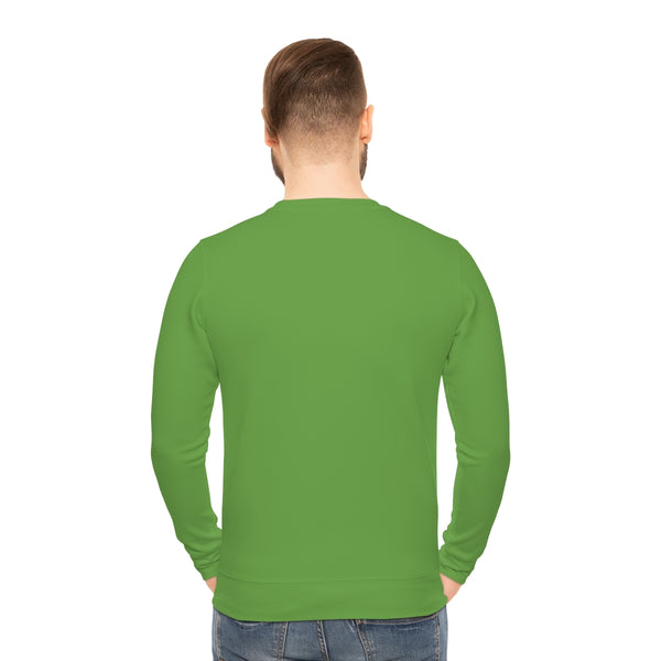 Green Color Men's Shirt,  Lightweight Men's Sweatshirt
