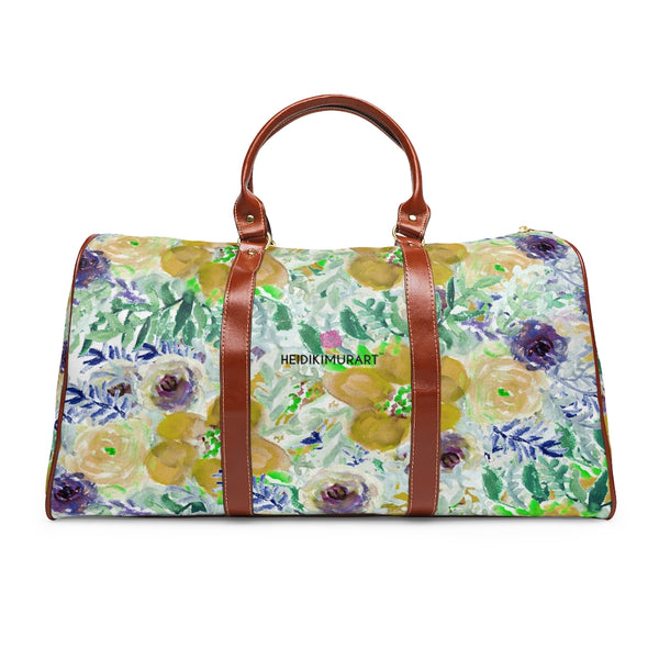 Floral Print Waterproof Travel Bag