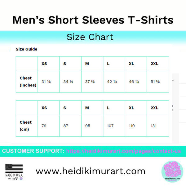 Grey Floral Men's T-shirt, Regular Fit Designer Short Sleeves Crew Neck Tees For Men -Made in USA/EU
