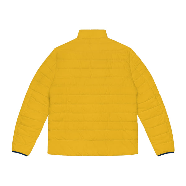 Yellow Color Men's Jacket, Best Men's Puffer Jacket