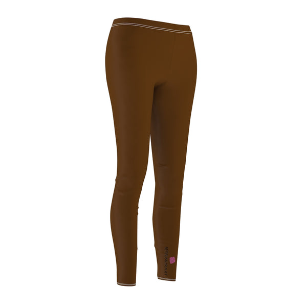 Brown Color Casual Leggings