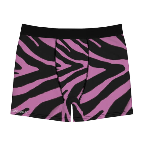 Pink Zebra Men's Boxer Briefs