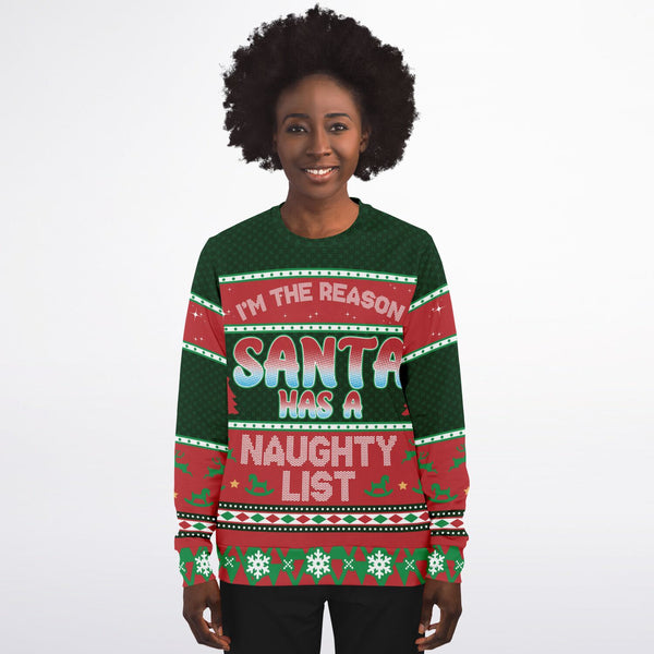 Naughty Christmas Unisex Sweatshirt
