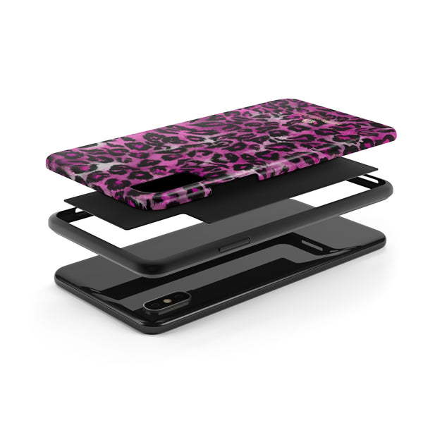 Leopard Print Phone Case, Animal Print Case Mate Tough Phone Cases-Made in USA - Heidikimurart Limited 