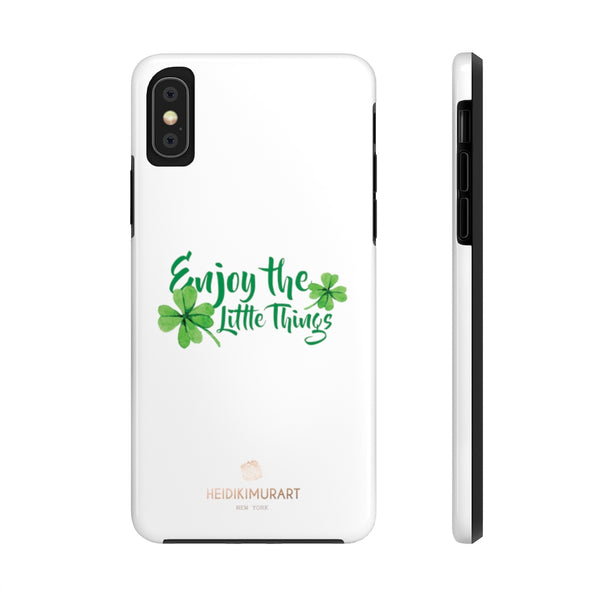 Motivational Saying Print Phone Case, Leaf Case Mate Tough Phone Cases-Made in USA - Heidikimurart Limited 