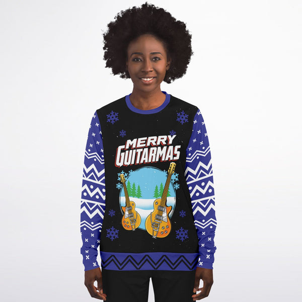 Ugly Christmas Sweatshirts Unisex, For Music Lovers