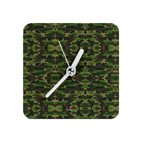 Camo Print Fun Wall Clocks