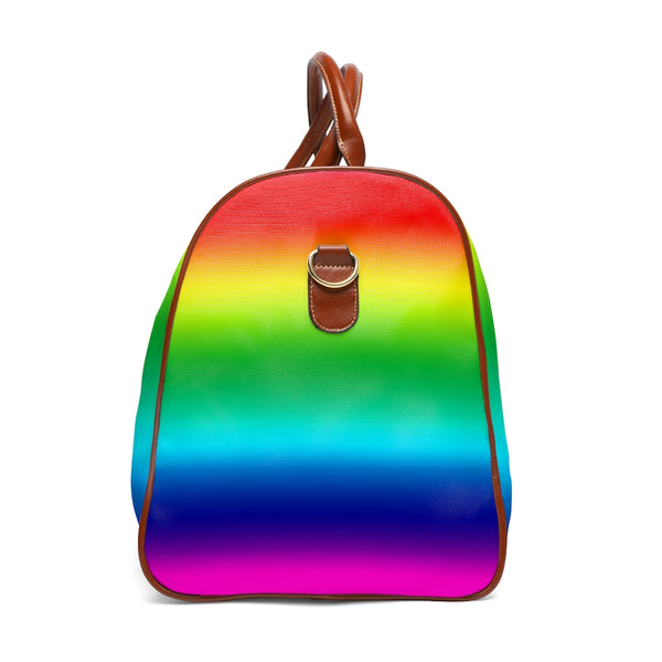 Rainbow Ombre Waterproof Travel Bag