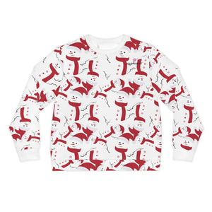 Christmas Snowman Lightweight Sweatshirt