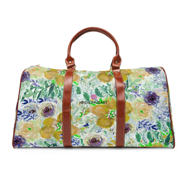 Floral Print Waterproof Travel Bag