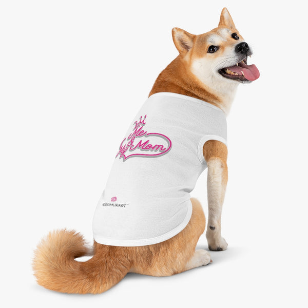 Best Pet Tank Top For Dog/ Cat, Me and My Mom, Lovely Heart Mom Premium Cotton Pet Clothing For Cat/ Dog Moms, For Medium, Large, Extra Large Dogs/ Cats, (Size: M, L, XL)-Printed in USA, Tank Top For Dogs Puppies Cats, Dog Tank Tops, Dog Clothes, Dog Cat Suit/ Tshirt, T-Shirts For Dogs, Dog, Cat Tank Tops, Pet Clothing, Pet Tops, Dog Outfit Shirt, Dog Cat Sweater, Gift Dog Cat Mom Dad, Pet Dog Fashion 