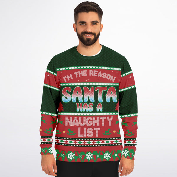 Naughty Christmas Unisex Sweatshirt