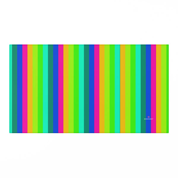 Rainbow Striped Dornier Rug