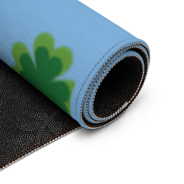 Blue Green Clover Dornier Rug