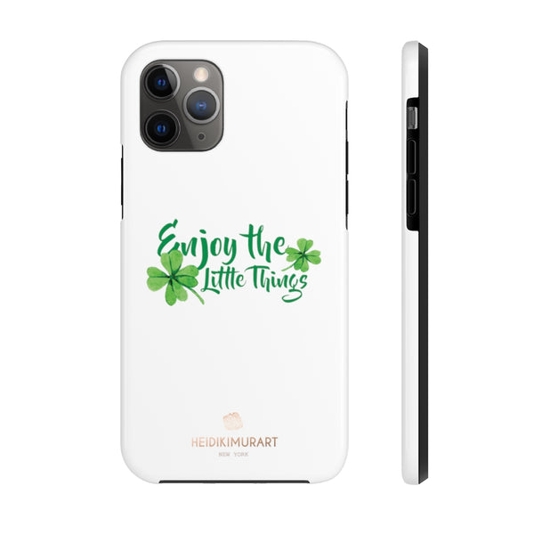 Motivational Saying Print Phone Case, Leaf Case Mate Tough Phone Cases-Made in USA - Heidikimurart Limited 