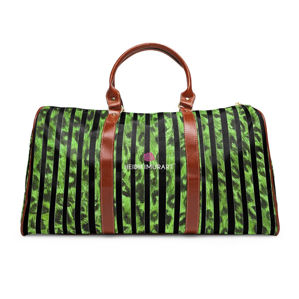 Leopard Stripes Waterproof Travel Bag