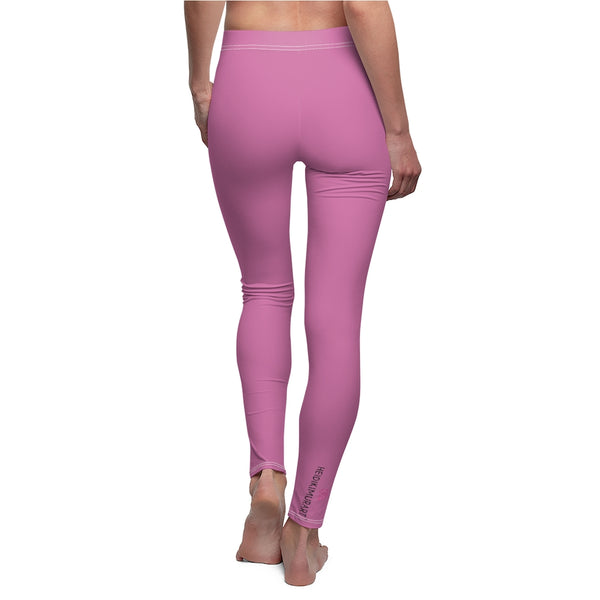 Light Pink Color Casual Leggings