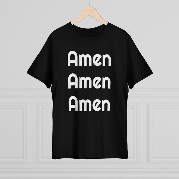 Amen Christian Unisex Tee, Best Unisex Deluxe Christian Religious T-shirt For Men or Women (US Size: XS-3XL)