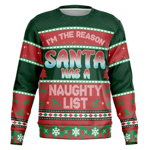 Naughty Christmas Unisex Sweatshirt