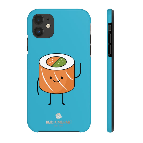 Salmon Sushi Print Phone Case, Food Art Case Mate Tough Phone Cases-Made in USA - Heidikimurart Limited 