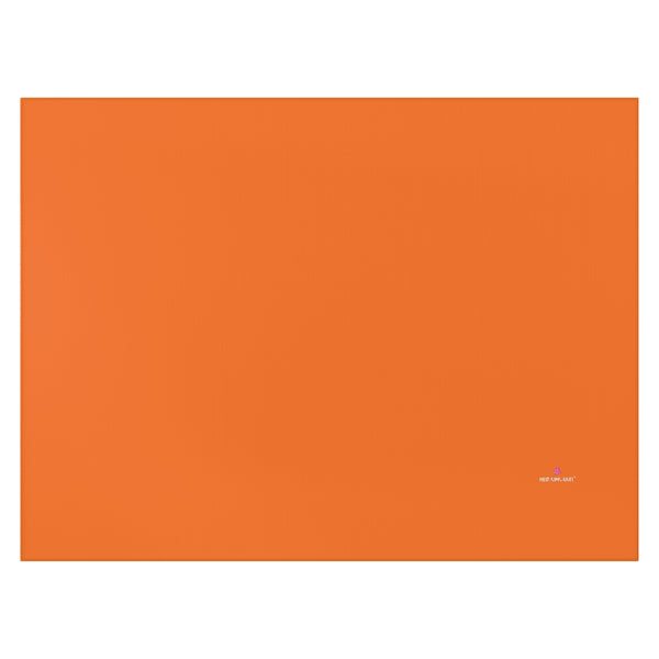 Bright Orange Color Dornier Rug, Solid Color Orange Modern Basics Essential Premium Best Designer Durable Woven Skid-Resistant Premium Polyester Indoor Carpet Area Rug - Printed in USA (Size: 20"x32"(1'-8"x2'-8"), 35"×63"(2'-11"x5'-3"), 63"×84"(5'-3"x7'-0"))