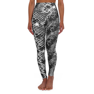 Brown Leopard Print Women's Leggings, Designer Premium Animal Print High Waisted Yoga Pants-Made in USA-All Over Prints-Printify-2XL-Heidi Kimura Art LLC