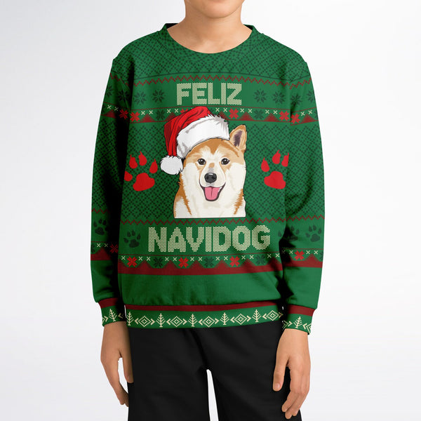 Cute Dog Kid's Sweatshirt