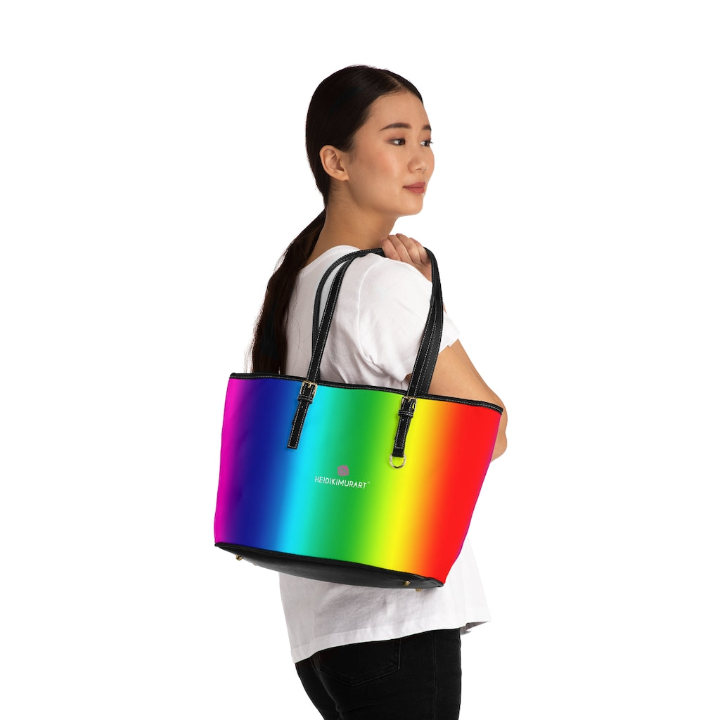  Ombre Rainbow Sherbert Gradient Tote Bag : Clothing