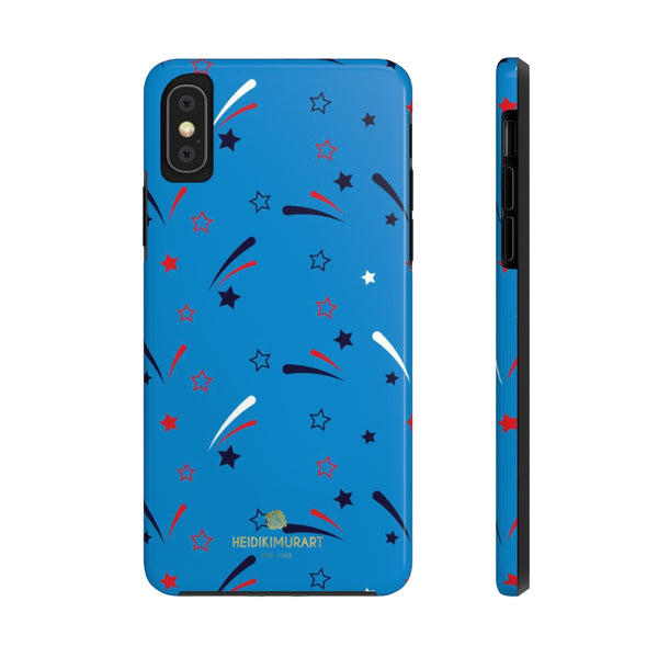 American Patriotic Print Phone Case, July 4th Blue Case Mate Tough Phone Cases-Made in USA | Heidikimurart Limited American Patriotic Print Phone Case, July 4th Blue Case Mate Tough Phone Cases-Made in USA | Heidikimurart Limited