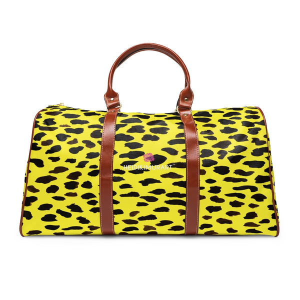 Cow Print Waterproof Travel Bag