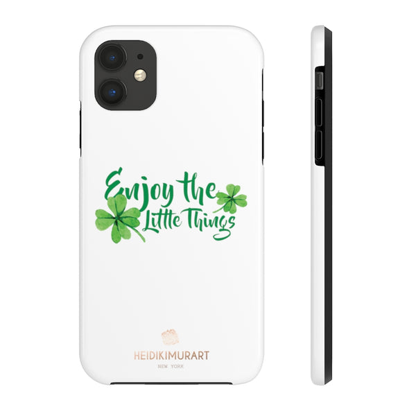 Motivational Saying Print Phone Case, Leaf Case Mate Tough Phone Cases-Made in USA - Heidikimurart Limited 