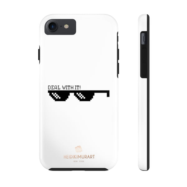 Sunglasses Funny Print Phone Case, Humor Case Mate Tough Phone Cases-Made in USA - Heidikimurart Limited 