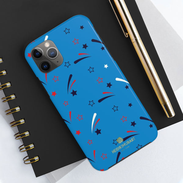 American Patriotic Print Phone Case, July 4th Blue Case Mate Tough Phone Cases-Made in USA | Heidikimurart Limited American Patriotic Print Phone Case, July 4th Blue Case Mate Tough Phone Cases-Made in USA | Heidikimurart Limited
