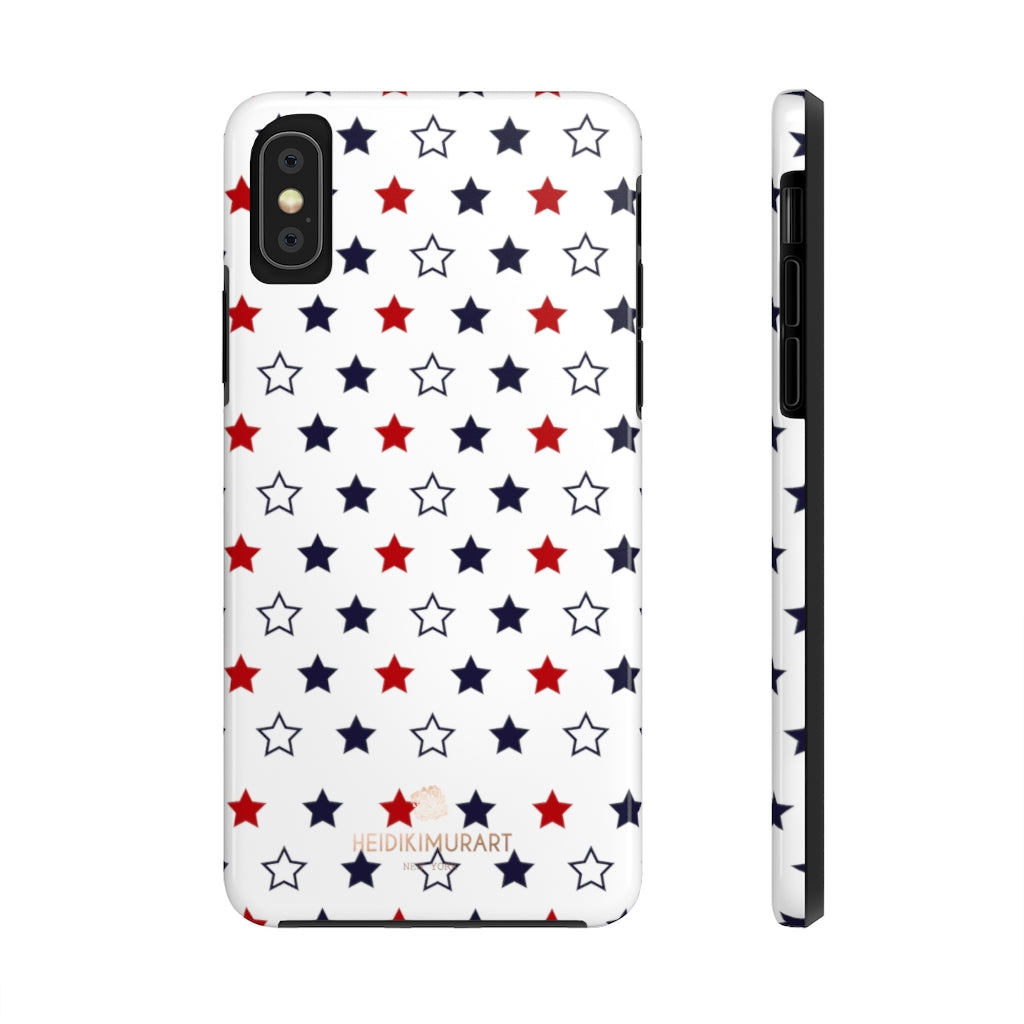 American Patriotic Print Phone Case, Star Print Case Mate Tough Phone Cases- Made in USA | Heidikimurart Limited American Patriotic Print Phone Case, Star Print Case Mate Tough Phone Cases- Made in USA | Heidikimurart Limited