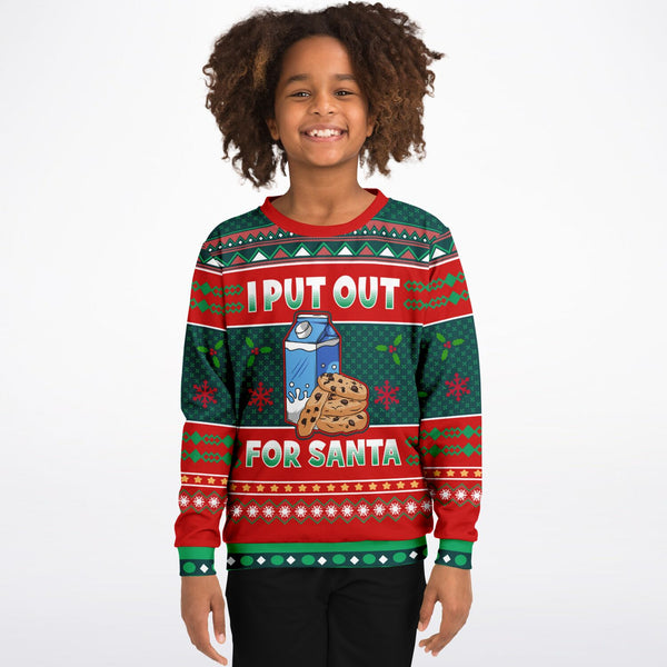 Cute Christmas Sweatshirt For Kids