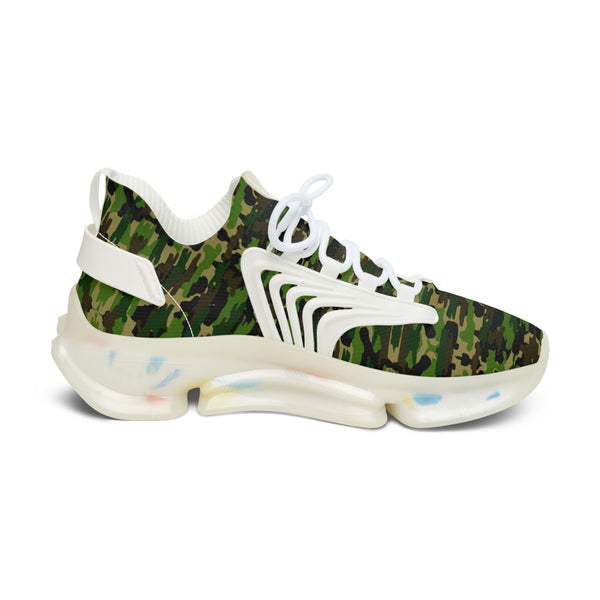 Green Camo Mesh Sneakers, Best Military Army Camo Print Breathable Mesh Sneakers For Women (US Size: 5.5-12)&nbsp;Mesh Athletic Shoes, Womens Mesh Shoes, Mesh Shoes&nbsp;Women,&nbsp;Women's Classic Low Top Mesh Sneaker,&nbsp;Women's Breathable Mesh Shoes, Mesh Sneakers Casual Shoes For Ladies&nbsp;