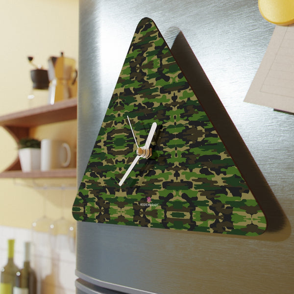 Camo Print Fun Wall Clocks