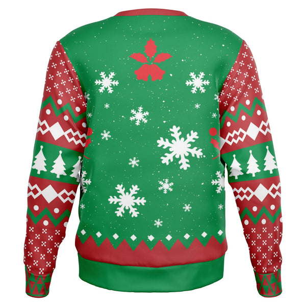 Candy Cane Christmas Adult's Sweatshirt