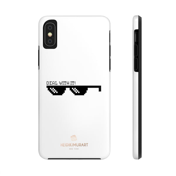 Sunglasses Funny Print Phone Case, Humor Case Mate Tough Phone Cases-Made in USA - Heidikimurart Limited 