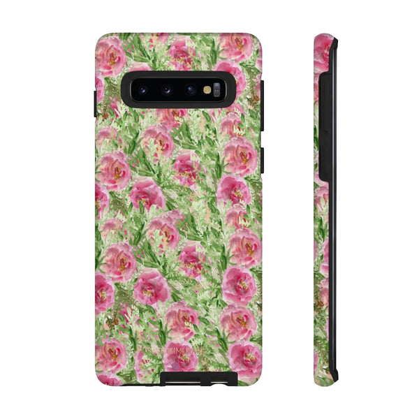 Garden Rose Phone Case, Roses Floral Print Tough Designer Phone Case -Made in USA-Phone Case-Printify-Samsung Galaxy S10-Matte-Heidi Kimura Art LLC