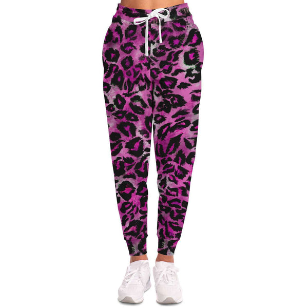Pink Leopard Joggers - Heidikimurart Limited 