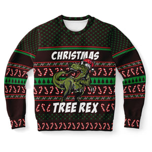 Christmas Holiday Dinosaur Sweatshirt