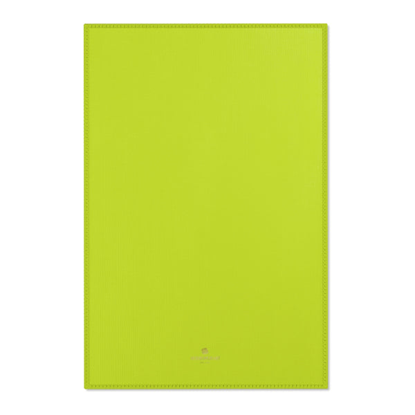 Light Green Solid Color Print Designer 24x36, 36x60, 48x72 inches Area Rugs - Printed in USA-Area Rug-24" x 36"-Heidi Kimura Art LLC