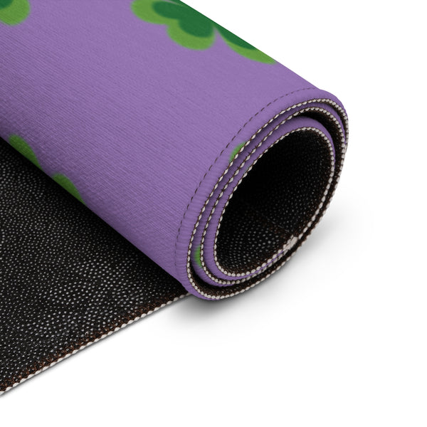 Purple Green Clover Dornier Rug