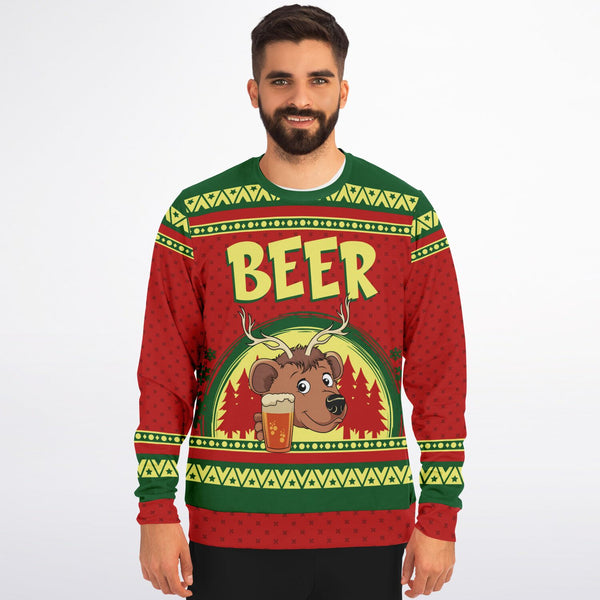 Reindeer Ugly Christmas Sweatshirt